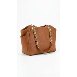 Bolso de Hombro Estructurado en Piel Genuina Dollaro - Hecho en Italia - Art. 26075 - Product Image 1