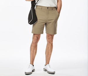 CUSTOM LOGO MENS SUMMER FITNESS CHINO <b>SHORT</b> CLASSIC FIT <b>STRETCH</b> WAIST COTTON TWILL CASUAL DRESS <b>SHORTS</b> DIRECT FACTORY WHOLESALE - Product Image 3