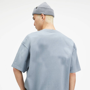 T-shirt à col rond fabricant T-shirt en coton uni T-shirt unisexe T-shirt en coton pour hommes T-shirts sérigraphiés personnalisés - Product Image 5