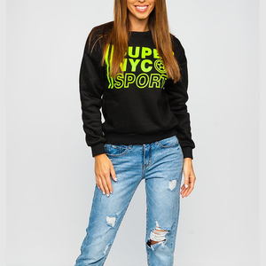 Sudadera con capucha de lana de invierno de estilo coreano para mujer, Jersey cálido personalizado, ropa de invierno con logotipo y etiqueta personalizados - Product Image 4