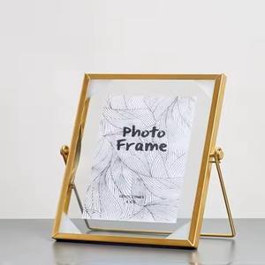 Vintage Floating Photo <b>Frame</b> Gold Wall Decor for Home Living Office Desktop Usage for Interior Design - Product Image 3