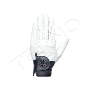 Premium <b>Women</b> Golf <b>Gloves</b> 1 Pair White Black Breathable Anti slip Leather Pu Right Left Hand Suitable Top Golfing Accessories - Product Image 1