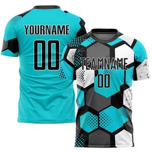 Venta al por mayor mejor fábrica de ropa de fútbol de los hombres personalizados Jersey uniforme de fútbol ropa de fútbol para deportes uniforme de fútbol de manga corta - Product Image 1
