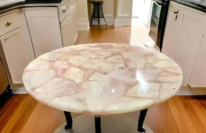 Sceau en agate poli artisanal, décoration de luxe pour la maison, motif floral religieux, résine, couleur personnalisée, qualité supérieure - Product Image 2