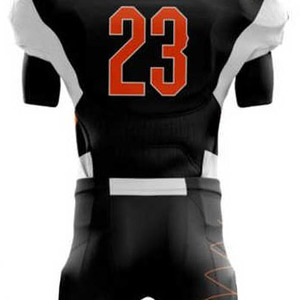 Top vente uniforme de football américain Votre propre logo Meilleur matériel Bas prix imprimé Uniforme de football américain de qualité supérieure - Product Image 6