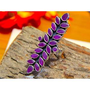 Anillo fino de Plata de Ley 925, Natural piedra preciosa de Rubí, múltiples piedras preciosas, regalo tradicional de aniversario de boda para su dedo largo - Product Image 2