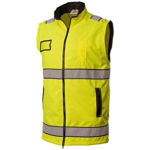 OEM Security High Visibility Reflective Vest Front Zipper Handler Multifunctional Safety Hi Viz - Product Image 2
