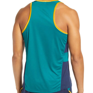 Camiseta sin mangas para correr para hombre, camiseta sin mangas de entrenamiento, informal, de algodón, transpirable, suave, para el sudor, Fitness, gimnasio, ropa deportiva - Product Image 6