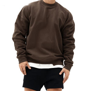 Sudadera con capucha atlética de manga larga con cremallera para hombre, ropa deportiva de algodón 100% para gimnasio al aire libre y deportes para otoño - Product Image 1