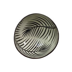 Ensembles de vaisselle nouveau Design peint feuille bols écologiques de haute qualité vente en gros bol à noix de coco pour la cuisine du Vietnam - Product Image 1