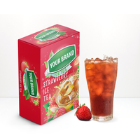 Vente directe d'usine thé au lait thé multi-saveurs en gros 15g X 18 bâtons boîte emballage thé au lait en poudre saveurs fournisseur poudre
