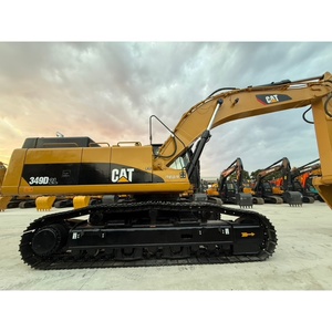 Excavadora usada Caterpillar CAT349D2L de 49 toneladas, excavadora hidráulica grande para proyectos de minería y construcción. - Product Image 4