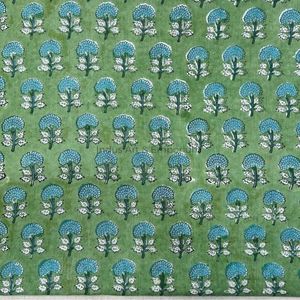 Tela de Algodón Cambray Premium Ligera y Ecológica con Estampado Tradicional Jaipuri de 60x60 cm - Product Image 6
