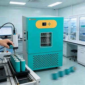 Chambre d'essai de batterie YSANQ, armoire de contrôle de température de précision pour la <span class=keywords><strong>mesure</strong></span> précise des performances des cellules et les tests en laboratoire - Product Image 1