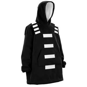 Sudadera con capucha Sherpa polar personalizable-Sudadera con capucha con estampado personalizado-Perfecta para invierno y trajes Casuales - Product Image 2