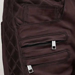 กางเกงหนังแท้ผู้ชาย น้ำหนักเบา สั่งตัดไซส์ได้ ใส่สบาย มีหลายขนาด - Product Image 5