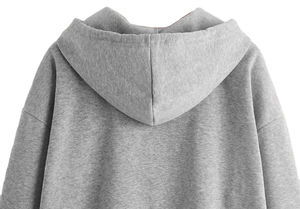 Haute Qualité Personnalisé Zipper Hoodies Fabricant De Vêtements 100% Coton Épais Polaire Boxy Fit Drop Shoulder Zip Hoodies Pour Hommes - Product Image 3