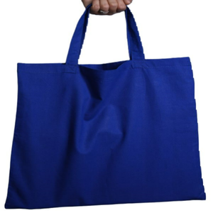 Bolsas de algodón de compras reutilizables con logotipo impreso personalizado, bolsas de lona de algodón lisas en blanco promocionales personalizadas - Product Image 6