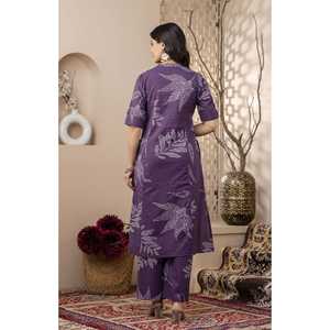 Conjunto de algodón estampado, ropa india y pakistaní - Product Image 2