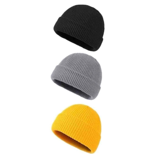 Gorro de Invierno de Lana Tejida Vintage con Patrón de Letras para Uso Unisex en Deportes, Esquí y Viajes - Diseño Cálido y Cómodo - Product Image 2