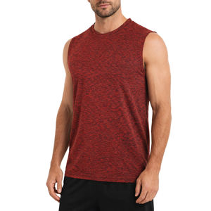 T-shirt de performance pour homme, écologique, respirant, évacuant l'humidité, séchage rapide, 100% polyester, col rond, coupe classique, 180g - Product Image 3