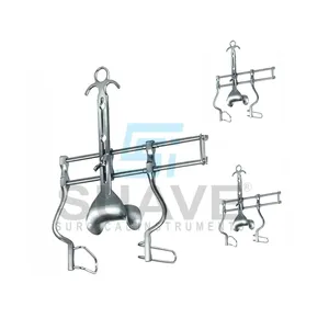 Franz Abdominale Retractor Compleet Met 4 Kleppen Oprollers Chirurgische Instrumenten Met De Beste Kwaliteit Door Zachte Chirurgische Instrumenten