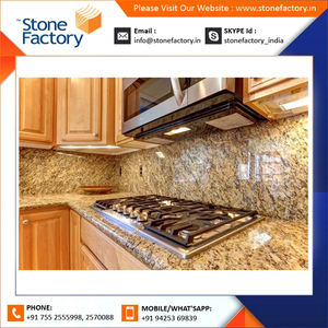 Exportateur en gros de dalles de granit or de l'Alaska en pierre naturelle de qualité supérieure pour la décoration intérieure et extérieure - Product Image 2