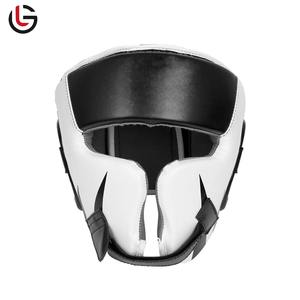 Casco de boxeo de último estilo de servicio OEM personalizado de alta calidad-Protector de cabeza de cuero genuino de alta calidad para la venta - Product Image 5