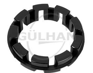 Maquinaria de construcción Acoplamiento de goma 60X143X18 60X162X30 95X240X37 Piezas para varias máquinas - Product Image 6