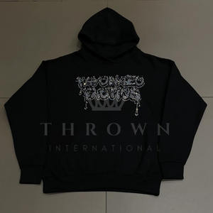 Sudadera con capucha de algodón de alta calidad para hombre, estilo oversize, con hombros caídos, de gran gramaje, OEM, superventas, fabricante SDL - Product Image 3