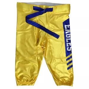 OEM personalizado de los hombres de fútbol americano uniforme bordado Spandex poliéster Jersey transpirable impreso Tops tamaños personalizados - Product Image 4