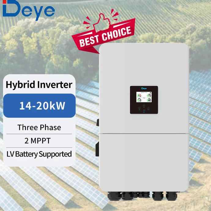 Deye 20kW Hybrid Inverter Three Phase Inverter SUN-20K-SG05LP3 -EU-SM2 ...
