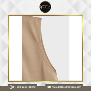 Camiseta sin mangas sostenible de secado rápido de calidad superior de punto informal para hombre Camiseta Sando Último diseño de estilo callejero Directamente Bangladesh - Product Image 3