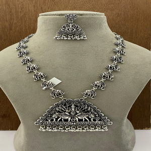 Women's Elegant Brass <b>Jewelry</b> Set Ethnic Contemporary Designs for Daily Wear & Festive Occasions-for Parties Weddings - Product Image 1