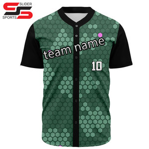 OEM Baseball Quick Dry <b>Custom</b> Made Baseball Jersey Embroidery Fashionable <b>Softball</b> Wears Shirt - Product Image 1