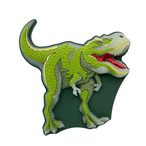 Étiquette de logo 3D en caoutchouc Patch en caoutchouc gravé en relief en PVC Patchs en PVC - Product Image 1