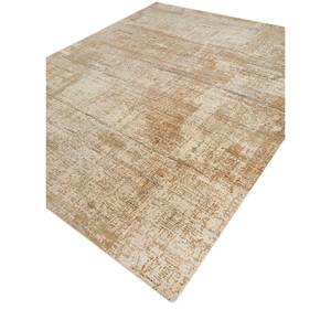 Alfombras de Lana Tejidas a Mano Uvenuti Classic Ivory AKWL-13025, Hechas a Mano con Diseño Abstracto y Tabriz para Sala de Estar y Dormitorio - Product Image 2