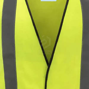 Gilet de sécurité haute visibilité sur mesure, respirant, imperméable, en coton de haute qualité, avec logo personnalisé et marque privée pour la vente en ligne - Product Image 5