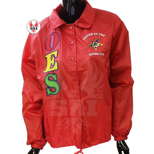 Trending Custom OES Line <b>Coaches</b> Jacket Personalized Embroidered Greek Letters Windbreaker Jacket College Teams <b>Coaches</b> Jackets - Product Image 1