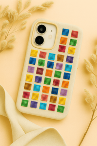 Kabile dekoratif lüks Blackberry boncuklu nakış telefon kılıfı özel koruyucu cep telefonu kapak el yapımı nakış bak - Product Image 2