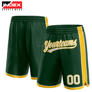Short de course surdimensionné Polyester maille basket-ball Shorts rayure ourlet poches été basique hommes Shorts - Product Image 1