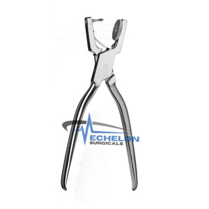 Pinza perforadora de dique de goma Ainsworth, instrumento dental de 6.75 pulgadas, venta al por mayor a bajo precio, pinza perforadora Ainsworth RDPA de ECHELON SURGICALS - Product Image 5