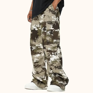 Jeans à jambes larges, export OEM, vêtements décontractés, développés pour la fabrication en gros avec un tissu durable et une coupe décontractée - Product Image 5