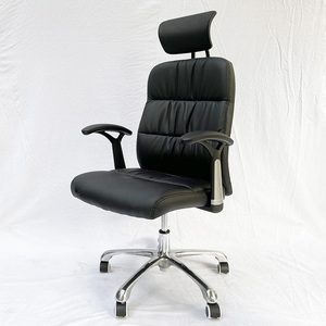 Contemporary Ergonomic Reclining Office Chair with Adjustable Headrest-Swivel Chair for Home and Office - Product Image 3