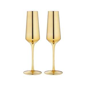 Verres à champagne à pied en acier inoxydable, gobelets à vin en cuivre pour bar, fête, banquet, cadeaux - Product Image 6