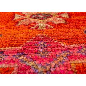 Nuray Large Area Hand Knotted Wool Rugs <b>Red</b> Orange Geometric Abstract Rectangle for Home-for Entryway Hallway Living 9x12 - Product Image 3