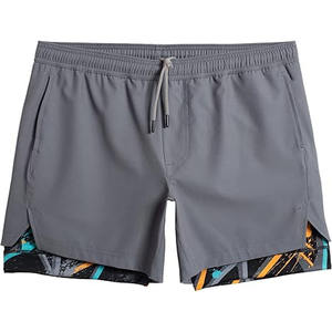 กางเกงขาสั้นผู้ชายแบบแห้งเร็วสำหรับฤดูร้อนสั่งพิมพ์โลโก้ได้ตามต้องการ - Product Image 1