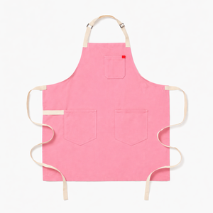 Tablier de cuisine professionnel personnalisé en toile imperméable pour restaurant, cuisine et jardin, avec logo sur mesure - Product Image 1