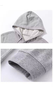 Vente en gros de sweats à capuche surdimensionnés et lourds Streetwear unisexe Logo personnalisé et broderie Fabricant de gros - Product Image 3