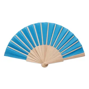 Éventail en bois personnalisé pour les fournitures de fête promotionnelles - Product Image 1